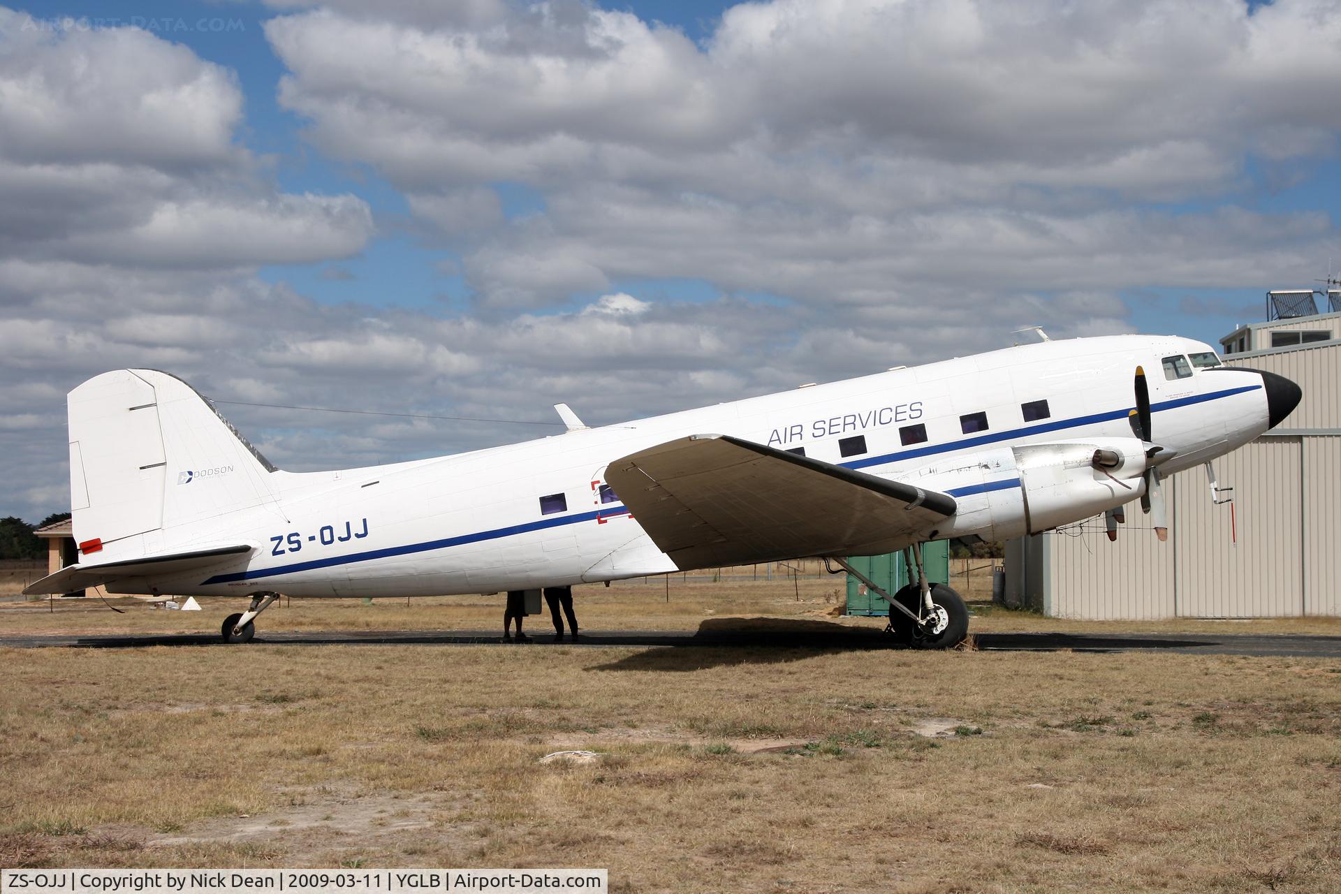 ZS-OJJ, 1944 Douglas DC-3C-TP C/N 16213/32961, YGLB