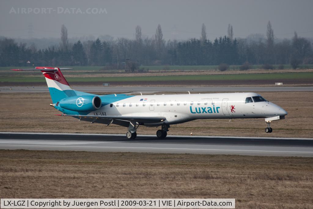 LX-LGZ, 2000 Embraer EMB-145LU (ERJ-145LU) C/N 145258, Embraer EXJ-145