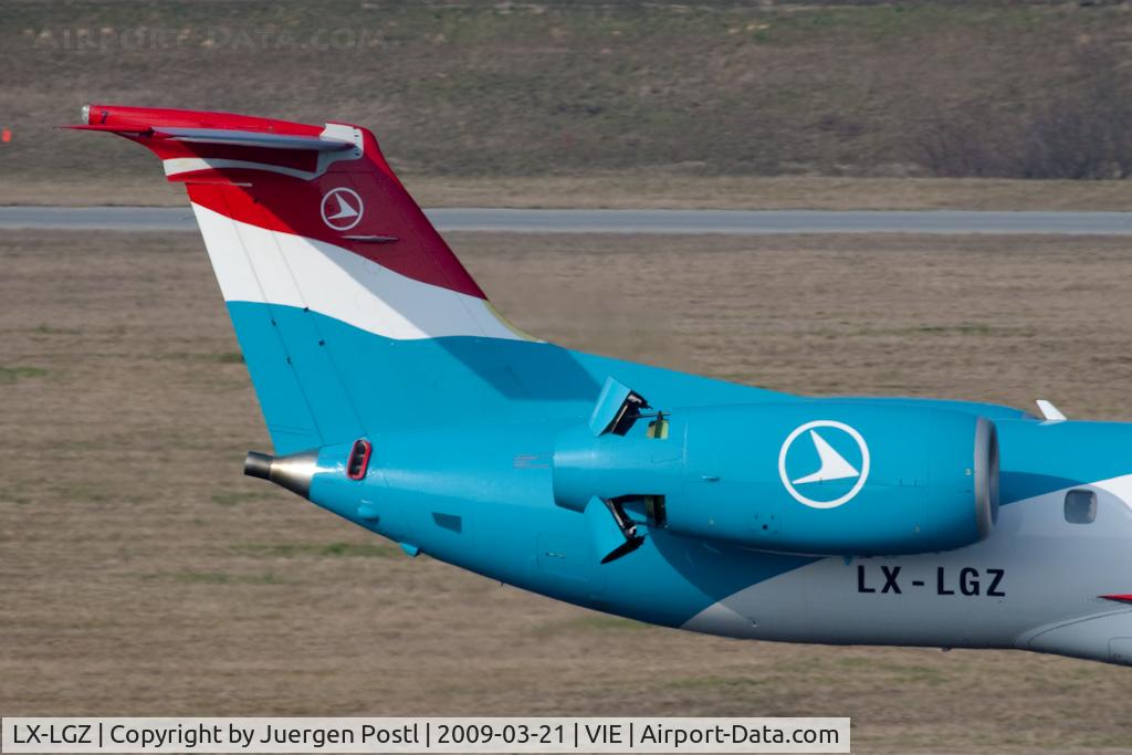 LX-LGZ, 2000 Embraer EMB-145LU (ERJ-145LU) C/N 145258, Embraer EXJ-145