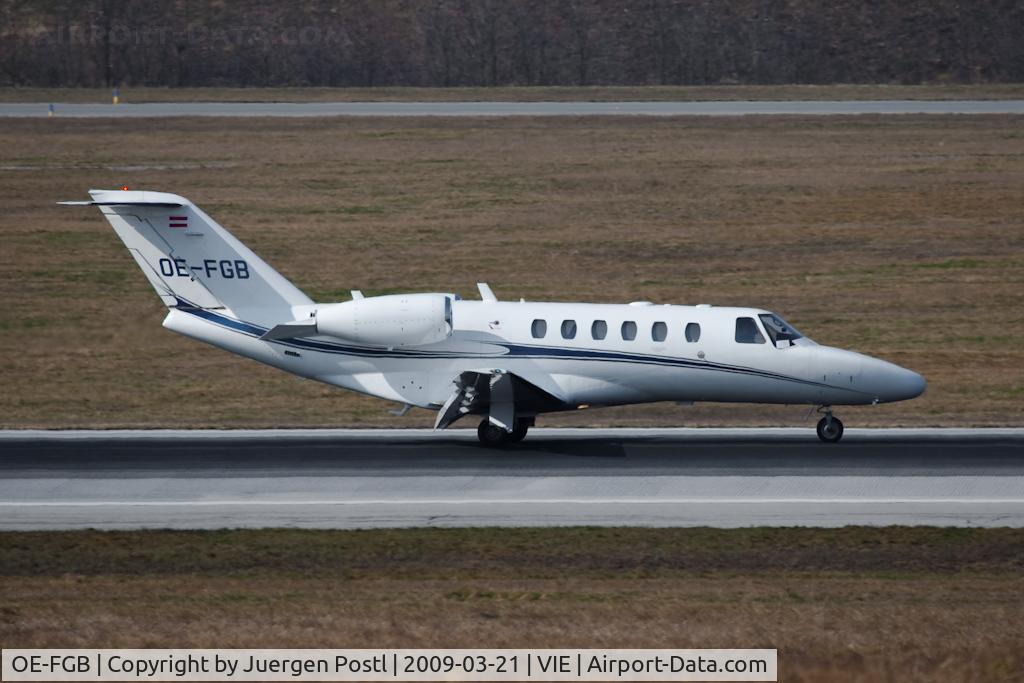 OE-FGB, 2007 Cessna 525A CitationJet CJ2 C/N 525A-0362, Jet Alliance Cessna 525A Citation CJ2+