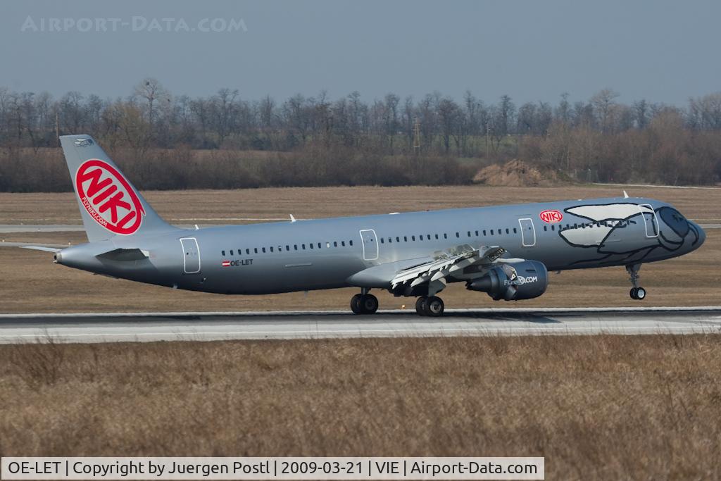 OE-LET, 2009 Airbus A321-211 C/N 3830, Airbus A321-211