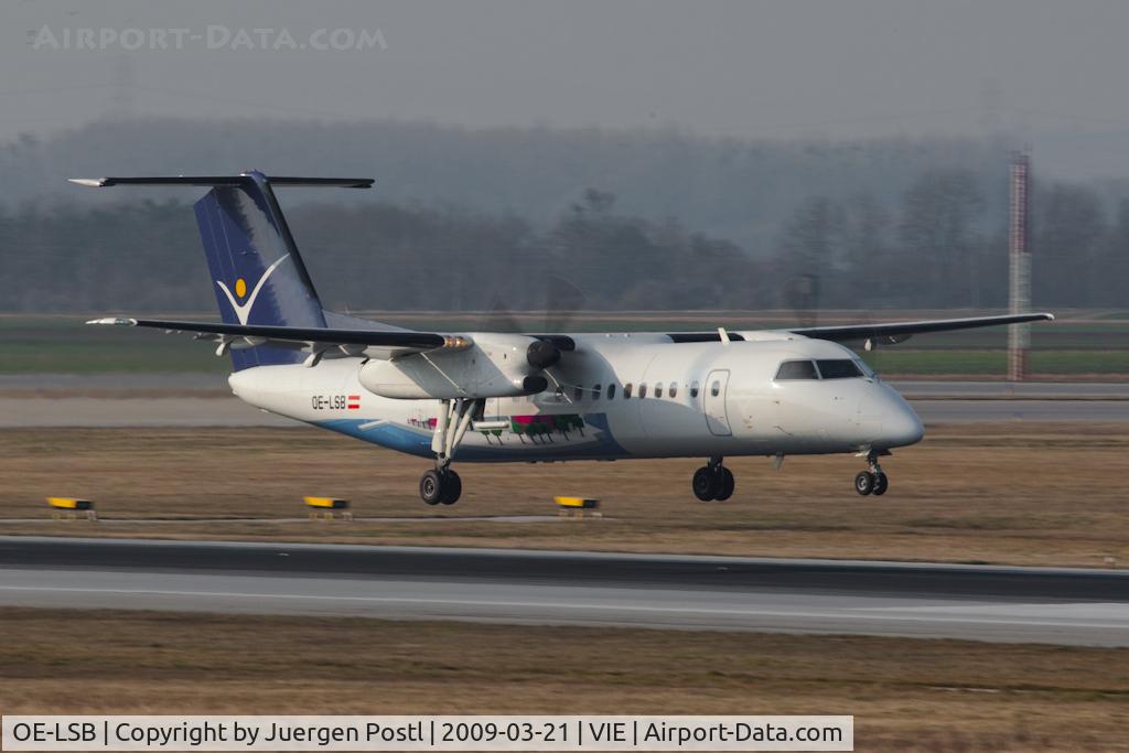 OE-LSB, 1998 De Havilland Canada DHC-8-314Q Dash 8 C/N 525, Bombardier DHC-8-314