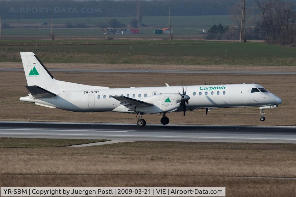 YR-SBM, 1995 Saab 2000 C/N 2000-014, Carpatair Saab 2000