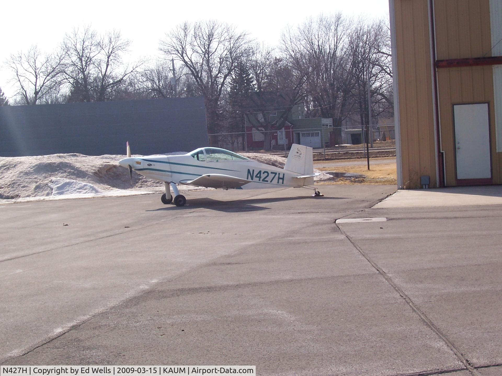 N427H, 1971 Thorp T-18 Tiger C/N 427, Parked At AUM