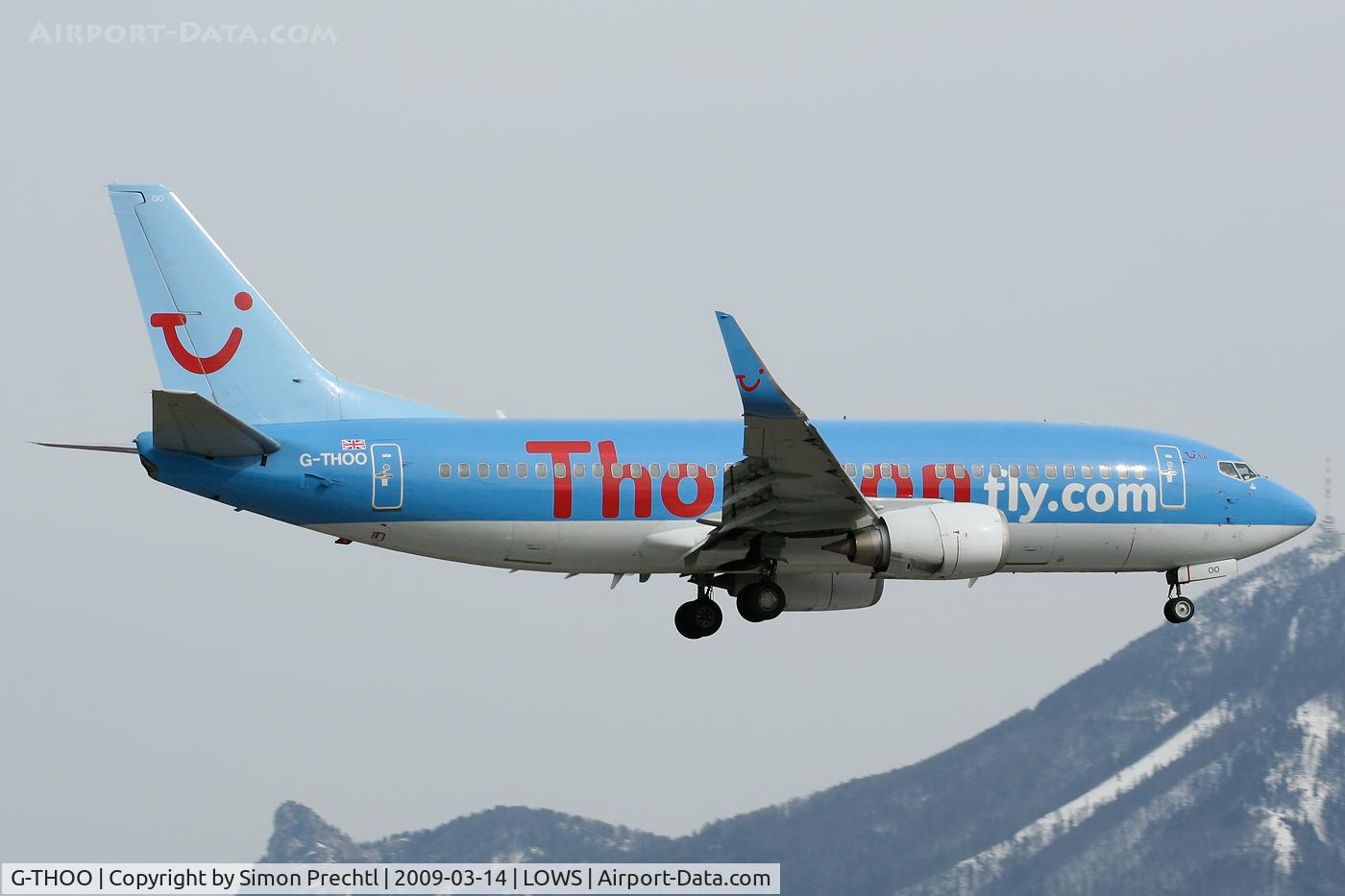 G-THOO, 1998 Boeing 737-33V C/N 29335, G-THOO @ Salzburg Airport