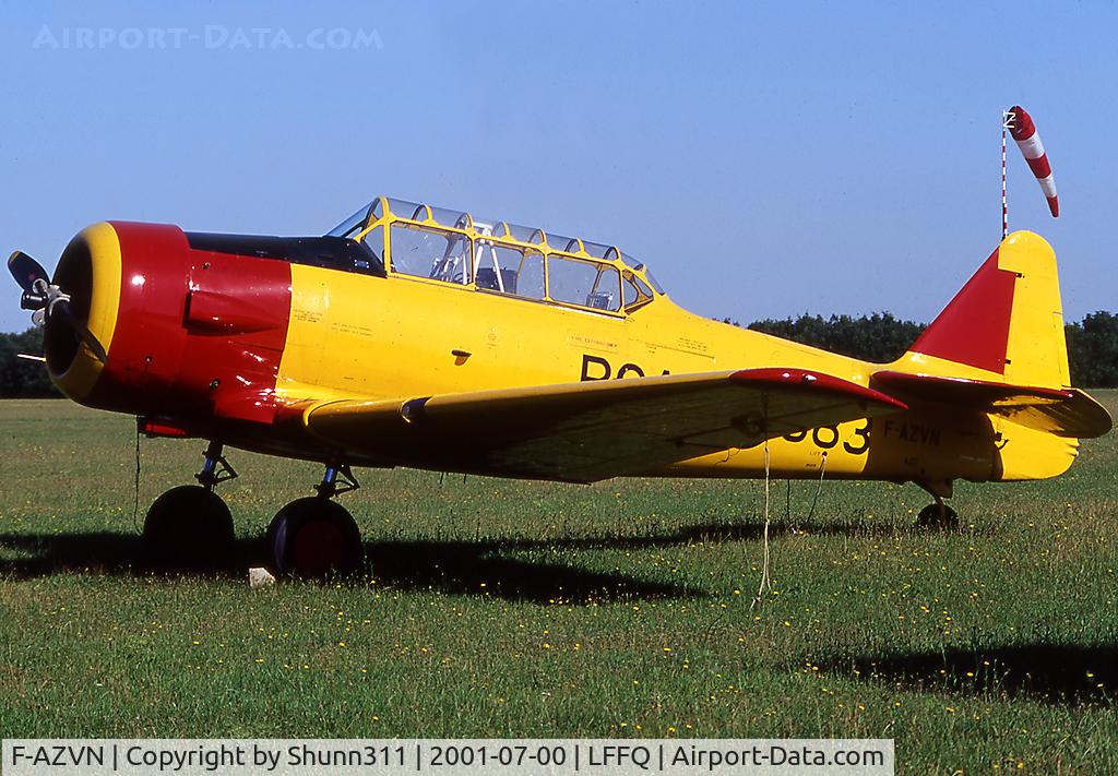 F-AZVN, 1941 North American T-6G Texan C/N 168-87, Waiting a new flight...