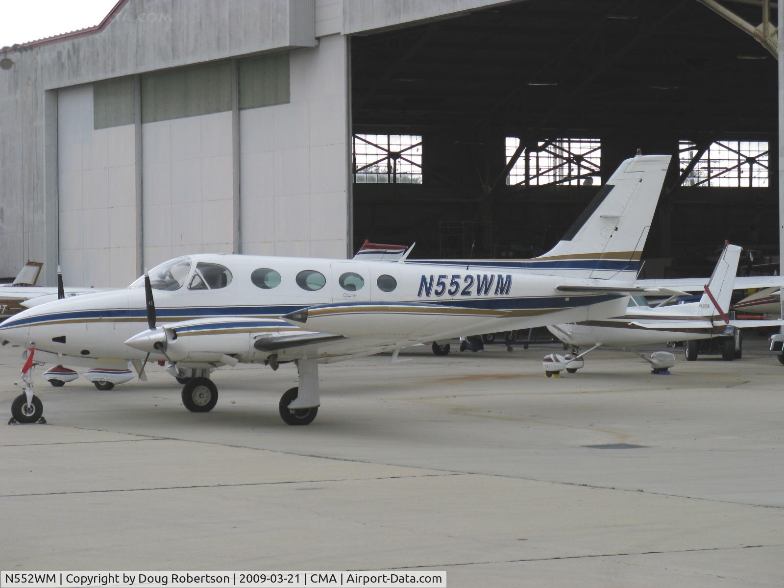 N552WM, 1977 Cessna 340A C/N 340A0235, 1977 Cessna 340A, two Continental TSIO-520-NB 310 Hp each, turbocharged & fuel-injected, pressurized