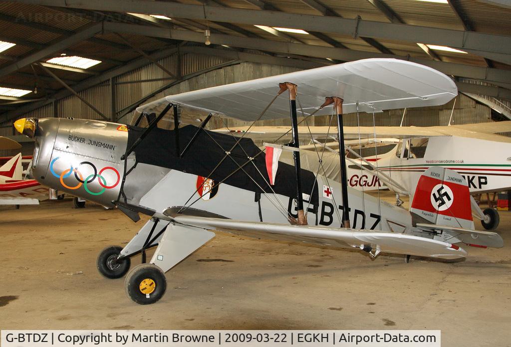 G-BTDZ, 1957 CASA 1-131E Jungmann C/N 2104, Soon to be seen flying again!