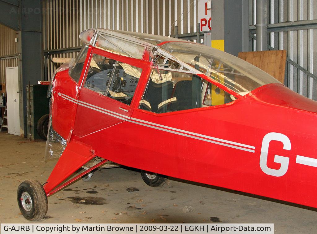 G-AJRB, 1947 Auster J-1 Autocrat C/N 2350, Awaiting engine