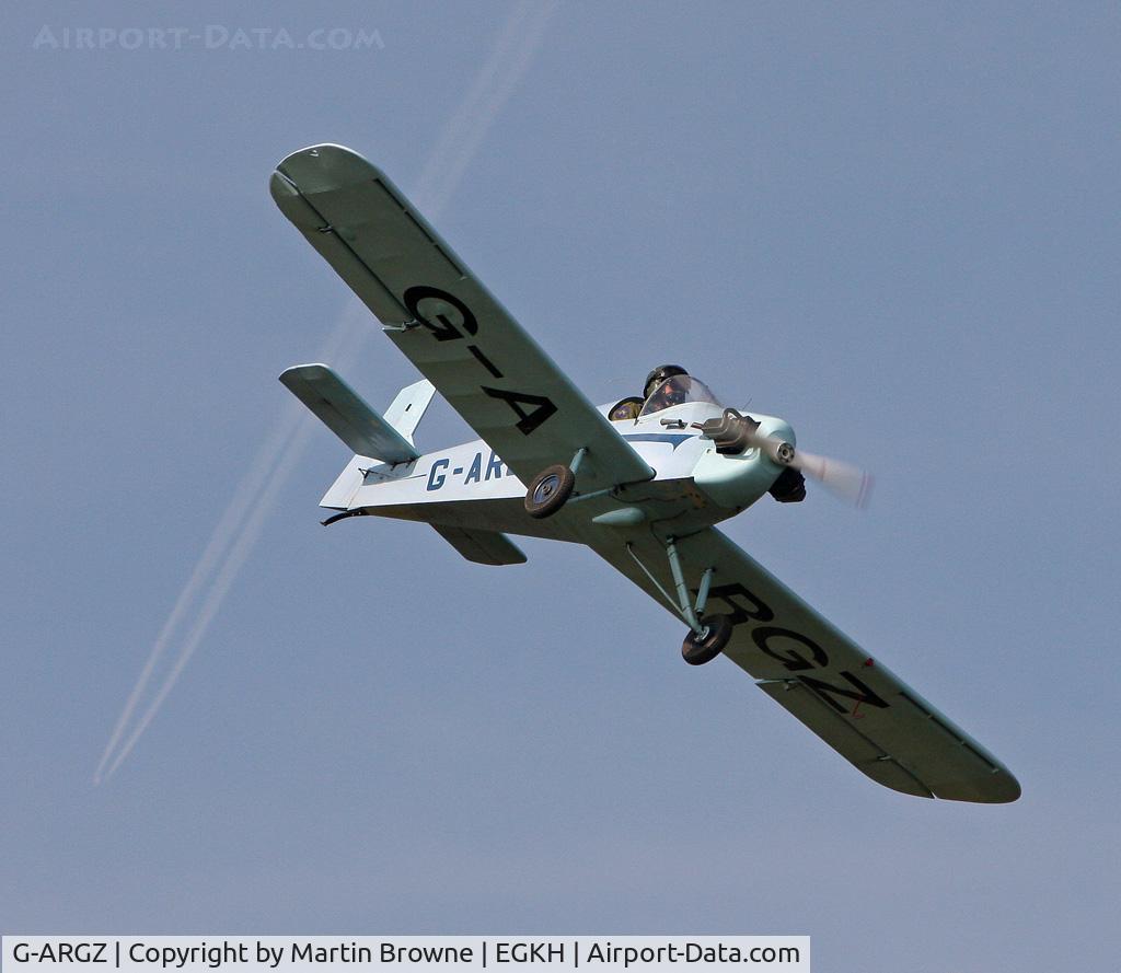 G-ARGZ, 1961 Rollason Druine D.31 Turbulent C/N PFA 562, D31 TURBULENT