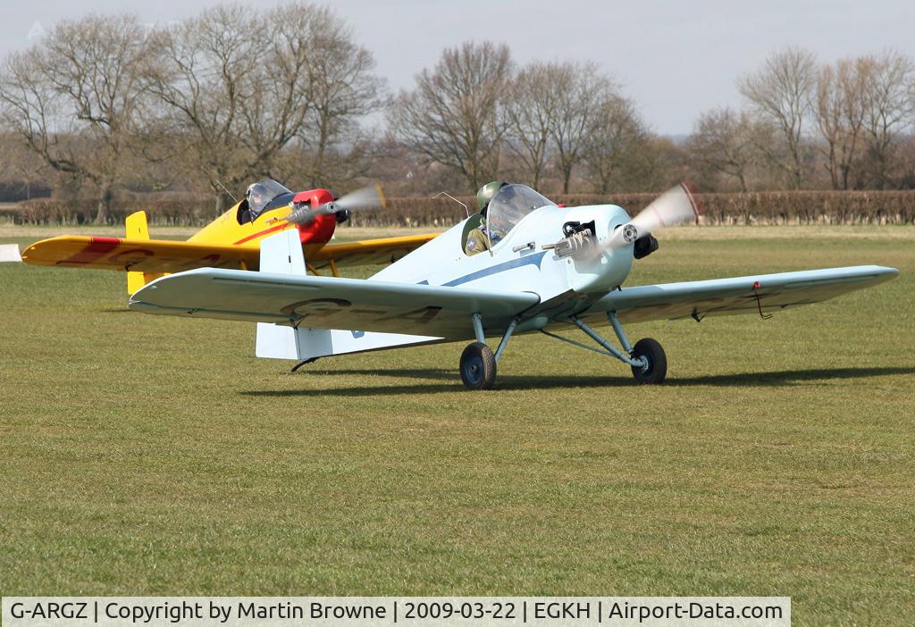 G-ARGZ, 1961 Rollason Druine D.31 Turbulent C/N PFA 562, A brace of turbulents!