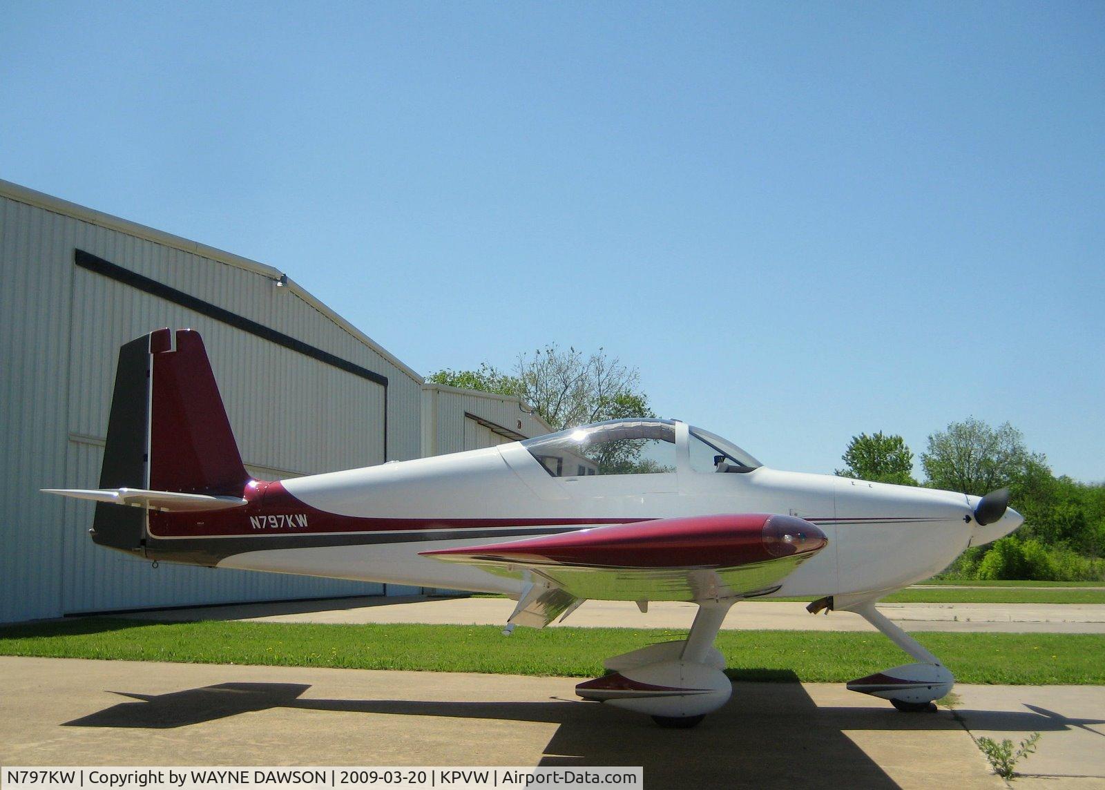 N797KW, 2007 Vans RV-7A C/N 72288, RV7A