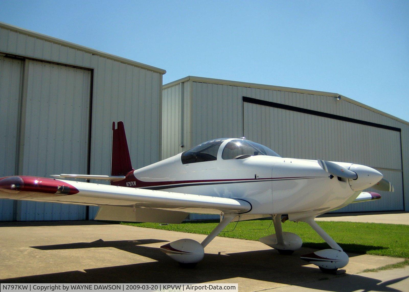 N797KW, 2007 Vans RV-7A C/N 72288, RV7A