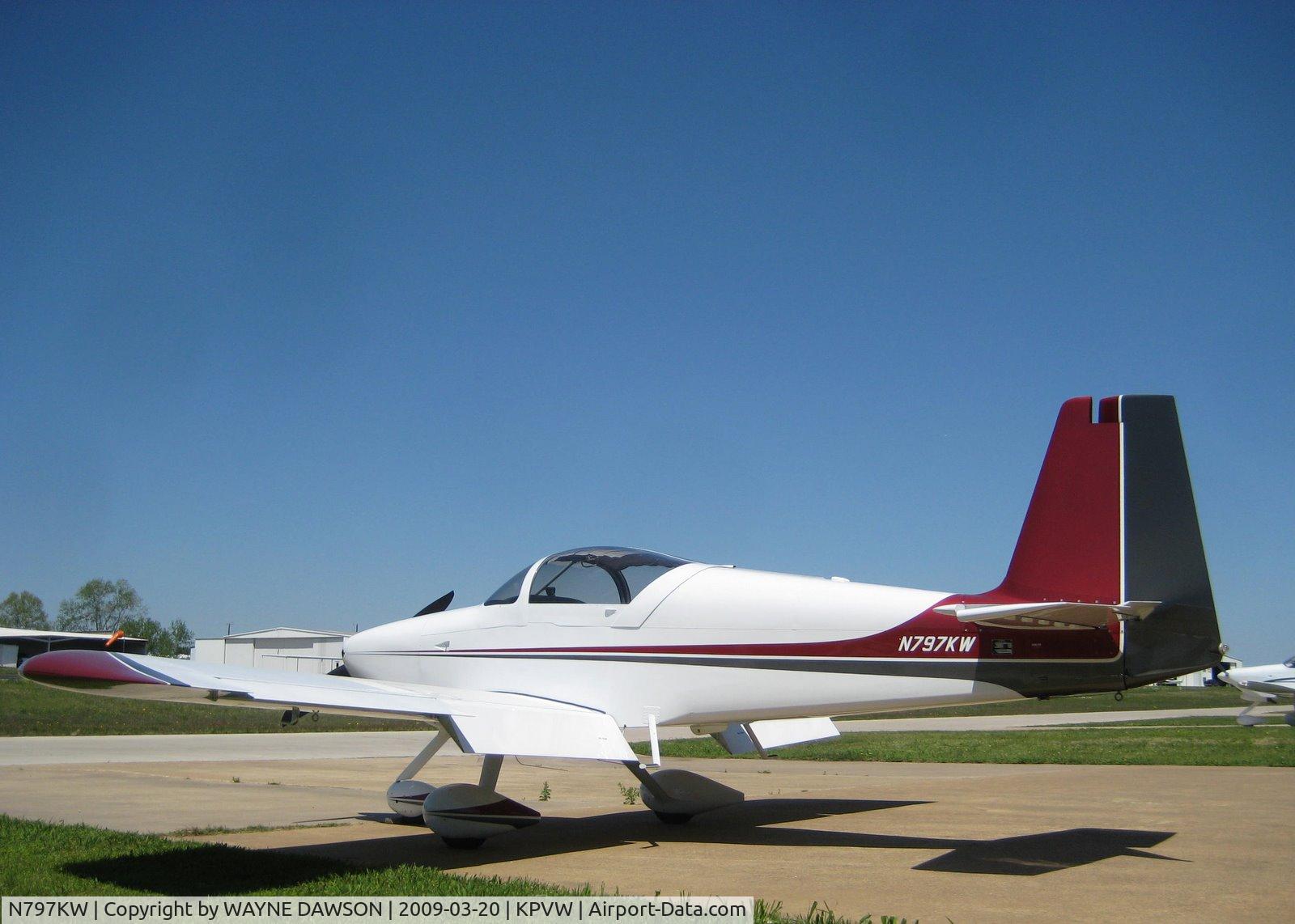 N797KW, 2007 Vans RV-7A C/N 72288, RV7A