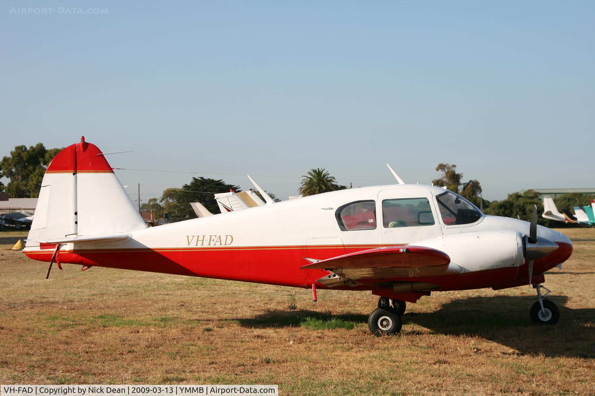VH-FAD, 1956 Piper PA-23 C/N 23-470, YMMB