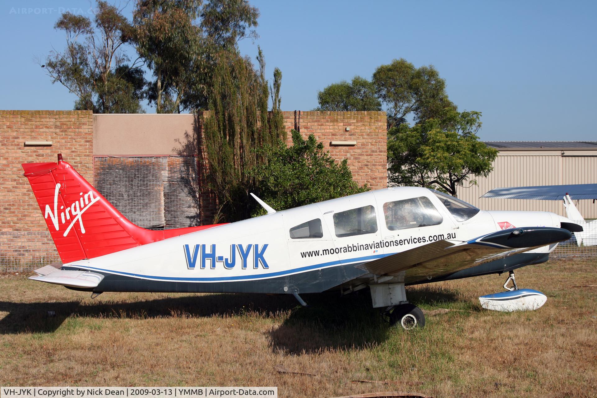 VH-JYK, 1978 Piper PA-28-161 Warrior II C/N 28-7816465, YMMB