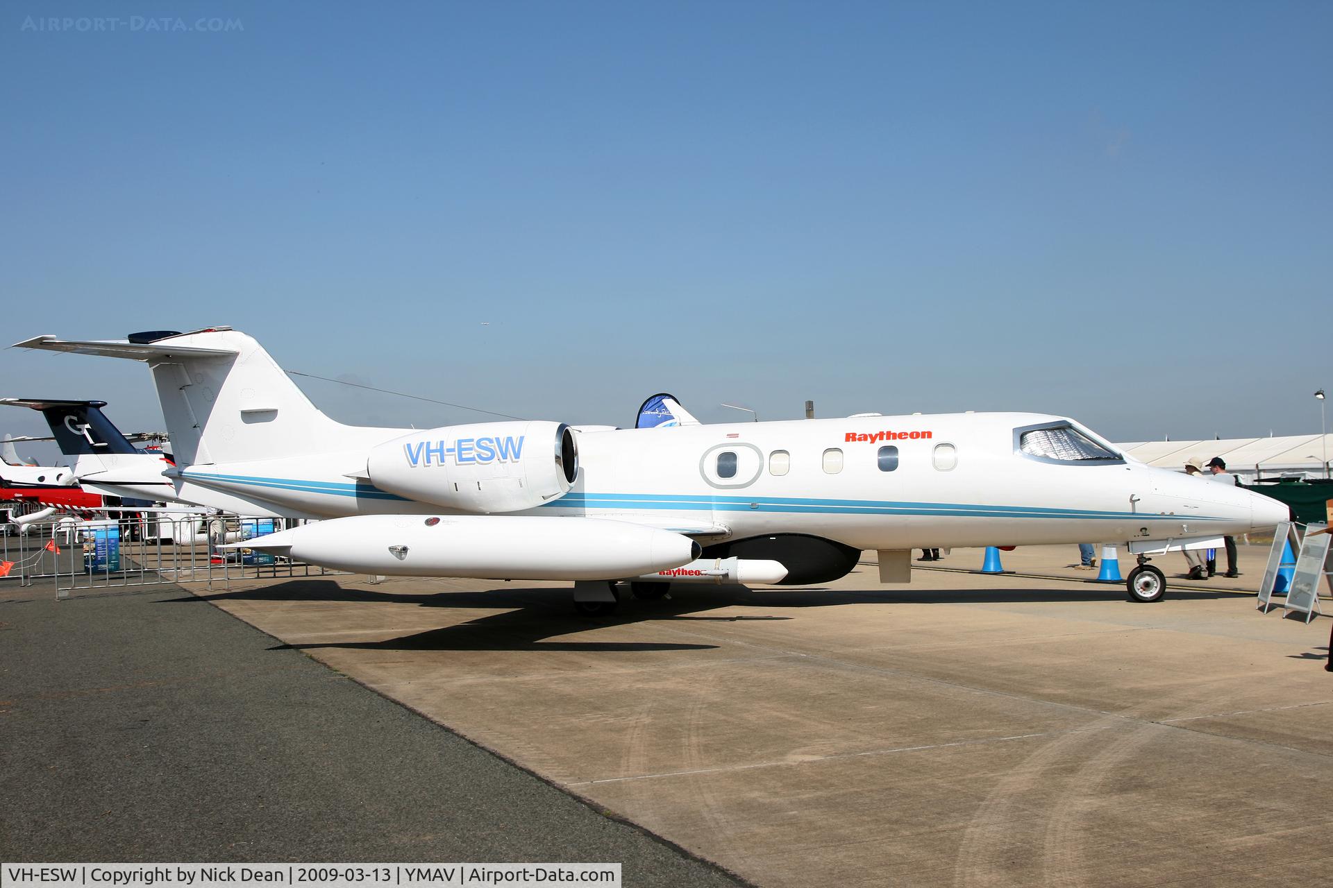 VH-ESW, 1977 Gates Learjet 35A C/N 071, YMAV