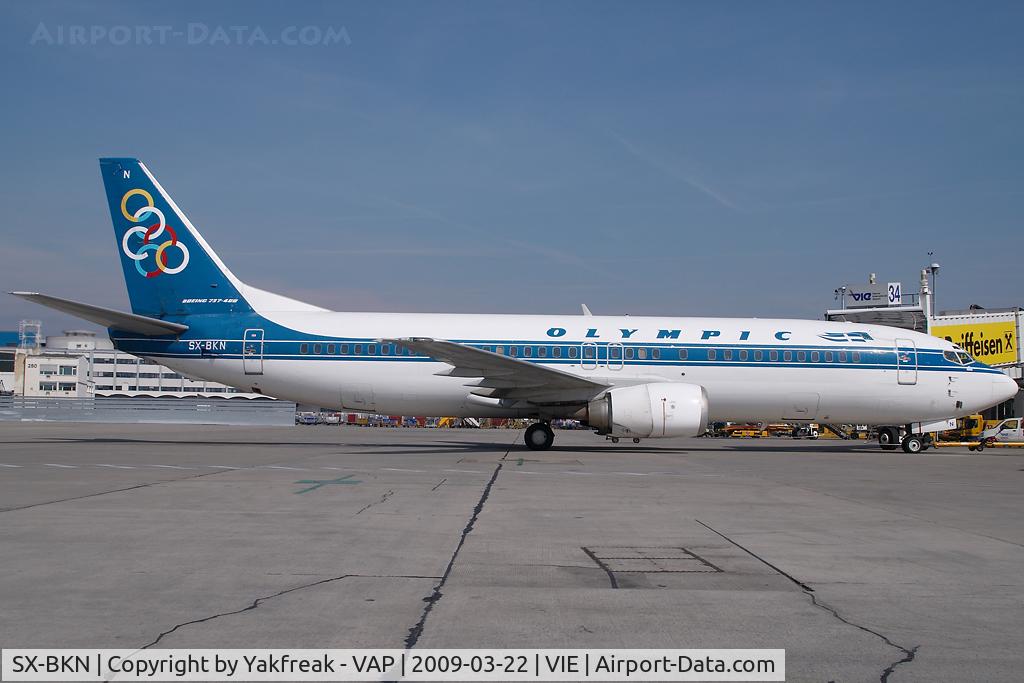SX-BKN, 1992 Boeing 737-4Q8 C/N 26281/2380, Olympic Boeing 737-400