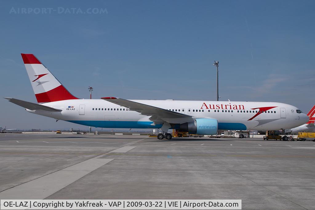 OE-LAZ, 1999 Boeing 767-3Z9 C/N 30331, Austrian Airlines Boeing 767-300