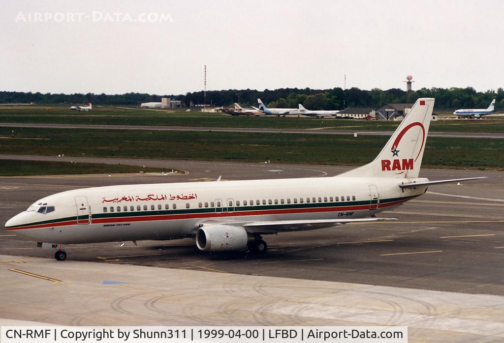 CN-RMF, 1990 Boeing 737-4B6 C/N 24807-1880, Arriving to his deck...
