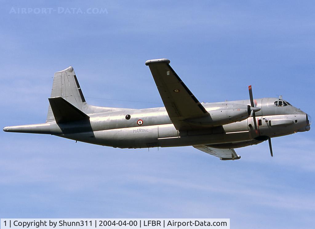 1, Dassault ATL-2 Atlantique 2 C/N 1, Passing over rwy during Airshow at LFBR