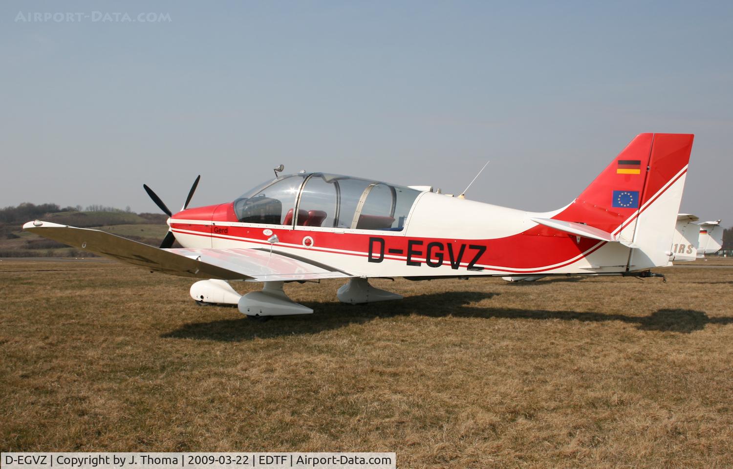 D-EGVZ, Robin DR-400-180R Remorqueur Regent C/N 1593, Robin DR400-180R