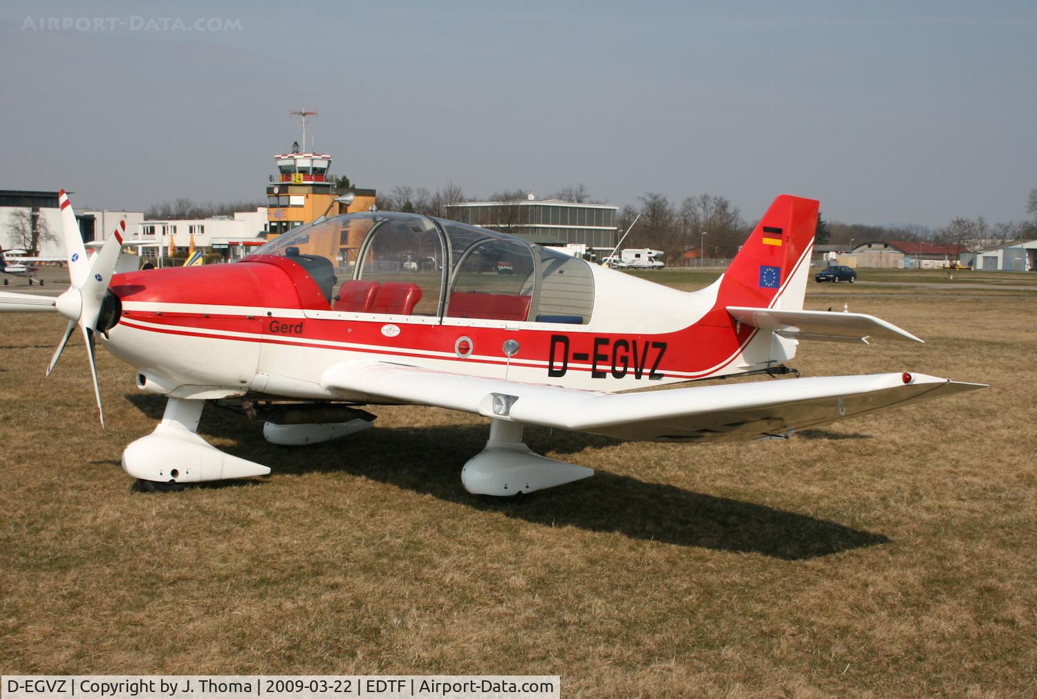 D-EGVZ, Robin DR-400-180R Remorqueur Regent C/N 1593, Robin DR400-180R