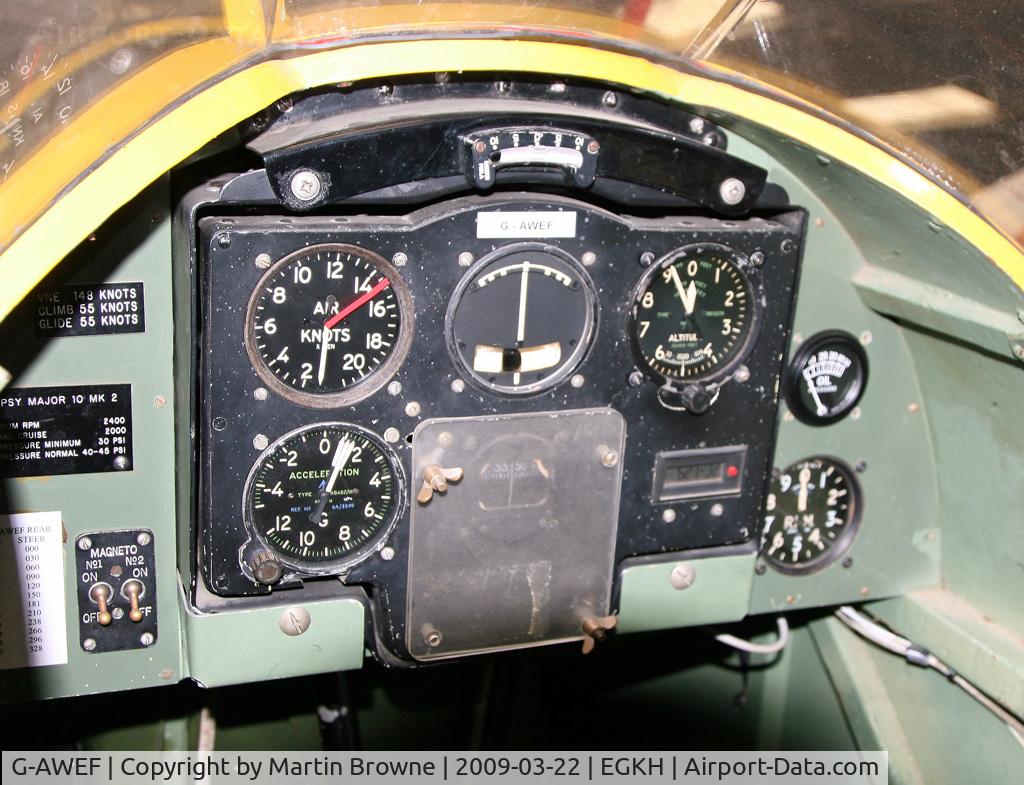 G-AWEF, 1947 Stampe-Vertongen SV-4C(G) C/N 549, Panel