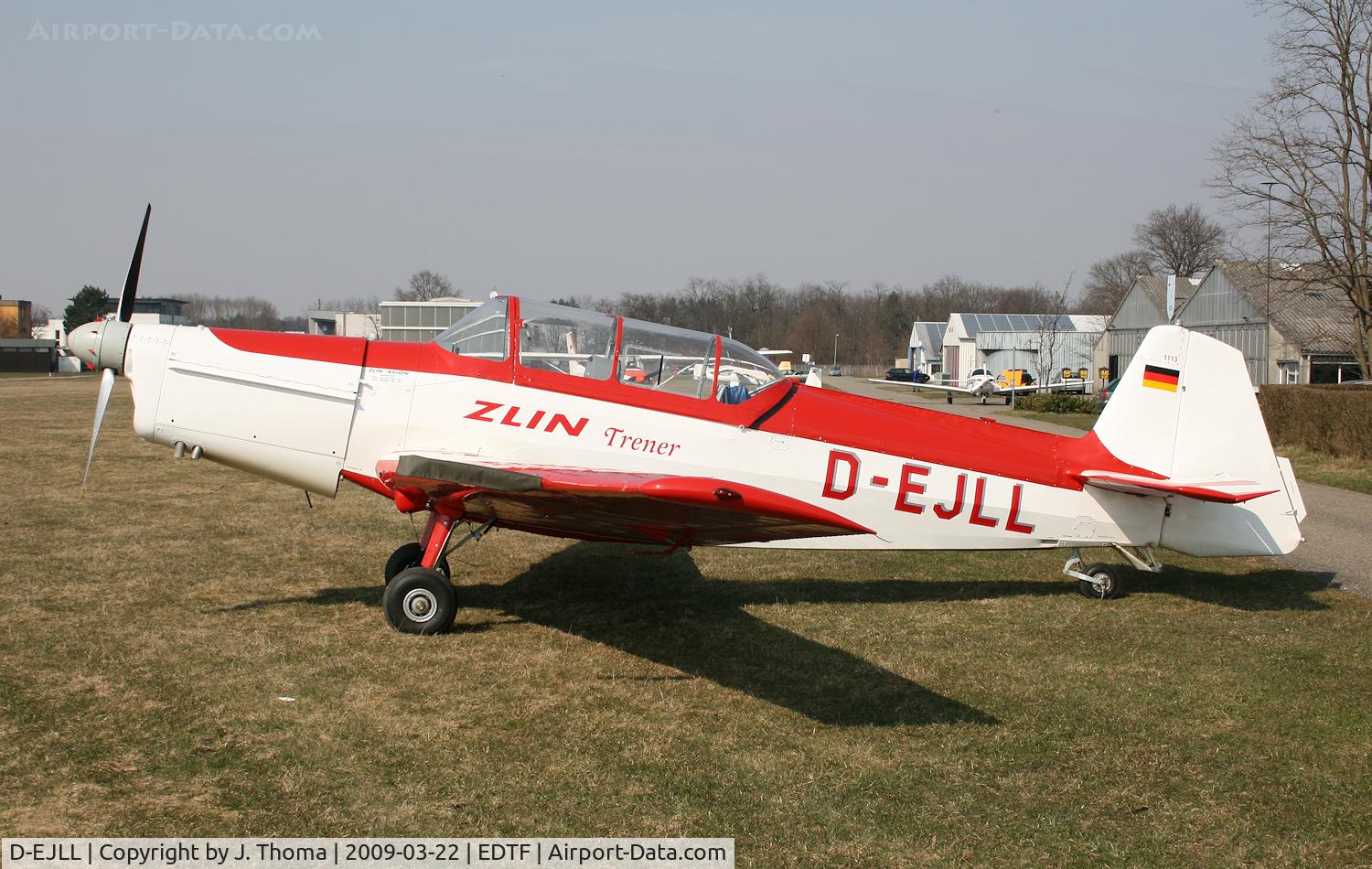 D-EJLL, Zlin Z-526F Trener Master C/N 1113, Zlin Z-526F Trener