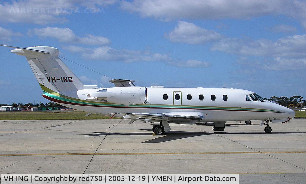 VH-ING, 1999 Cessna 650 Citation VII C/N 650-7104, Citation VH-ING Essendon