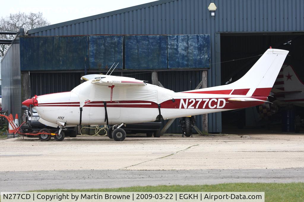 N277CD, 1972 Cessna 210L Centurion C/N 21059663, Newly arrived from America?