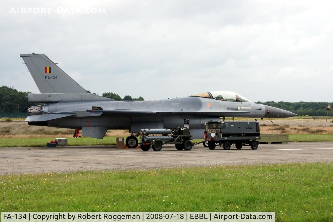 FA-134, SABCA F-16AM Fighting Falcon C/N 6H-134, F-16AM.Belgian Air Force.Photocall.