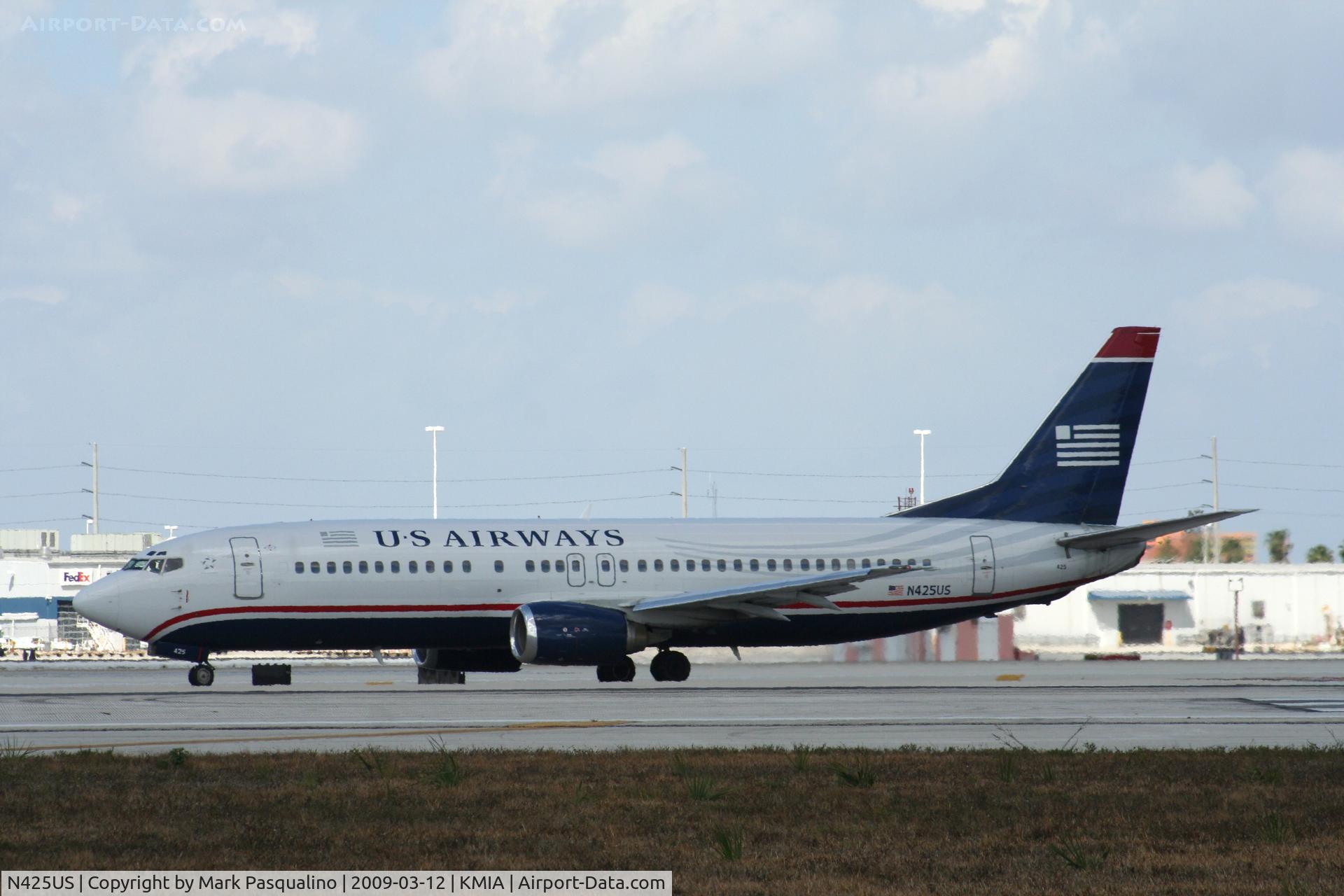 N425US, 1989 Boeing 737-401 C/N 23992, Boeing 737-400