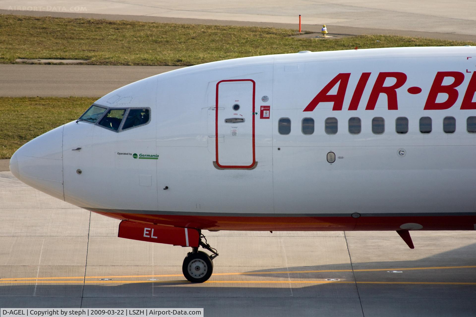 D-AGEL, 1997 Boeing 737-75B C/N 28110, 