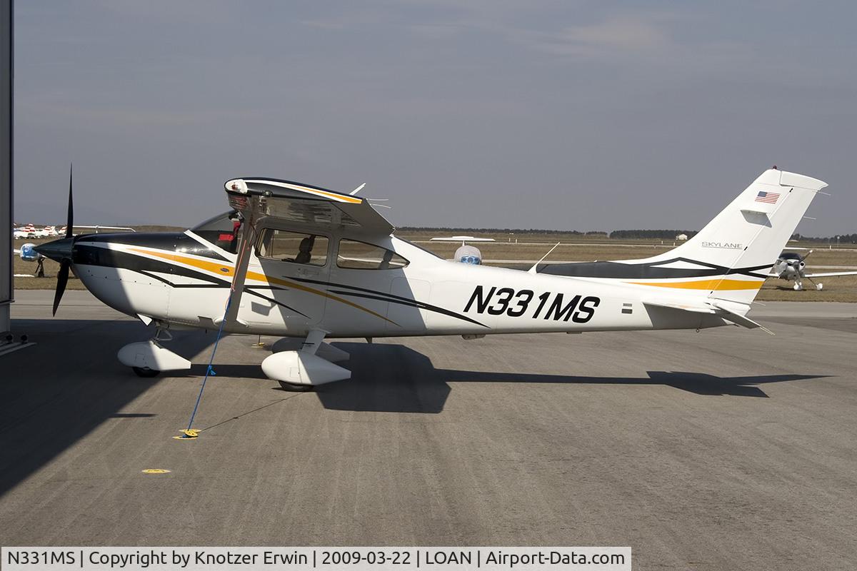N331MS, 2007 Cessna 182T Skylane C/N 18282021, Rare visitor in Loan