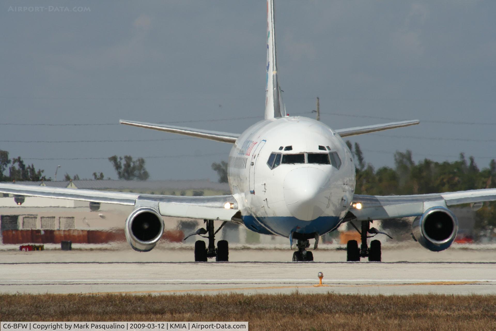 C6-BFW, 1982 Boeing 737-2K5 C/N 22601, Boeing 737-200