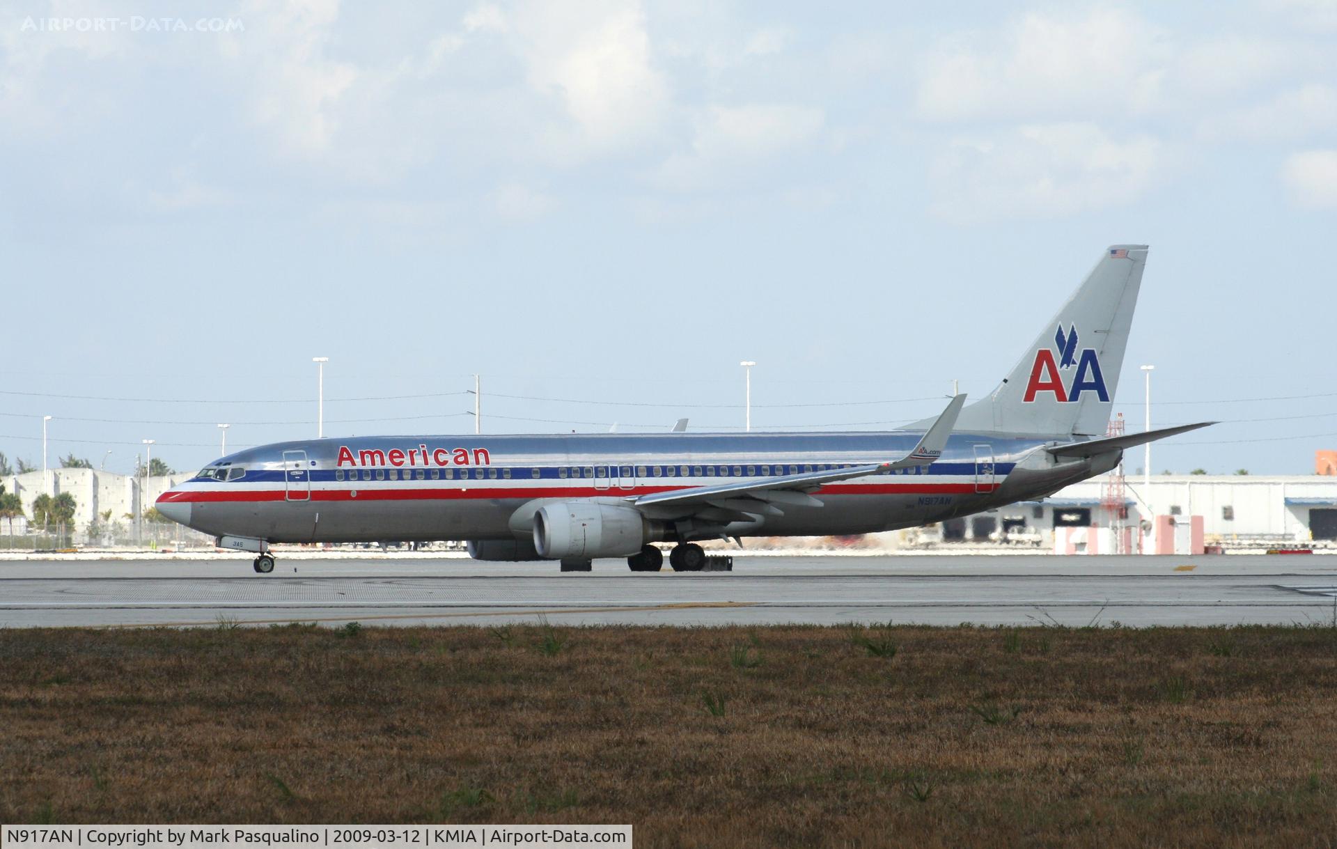 N917AN, 1999 Boeing 737-823 C/N 29518, Boeing 737-800
