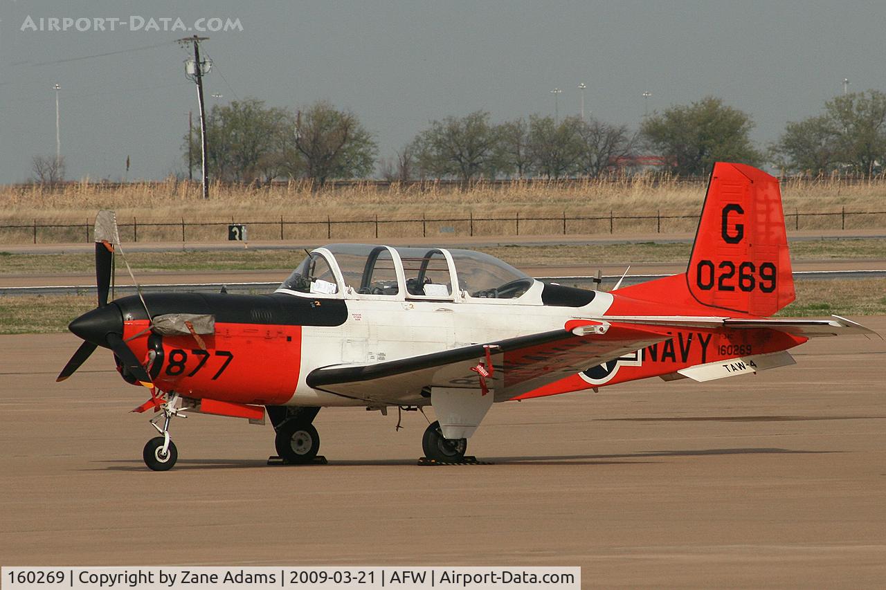 160269, Beech T-34C Turbo Mentor C/N GL-5, US Navy T-34C Mentor at Alliance Fort Worth