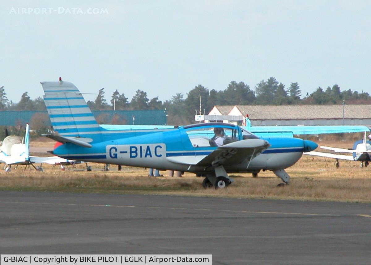 G-BIAC, 1980 Socata Rallye 235E Gabier C/N 13323, TAXYING TO THE VISITING A/C PARK