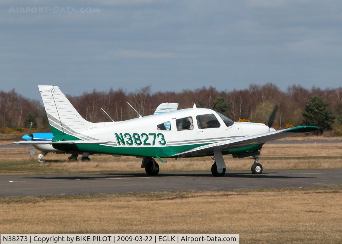 N38273, 1977 Piper PA-28R-201 Cherokee Arrow III C/N 28R-7737086, RESIDENT PA-28R GETTING AN AIRING