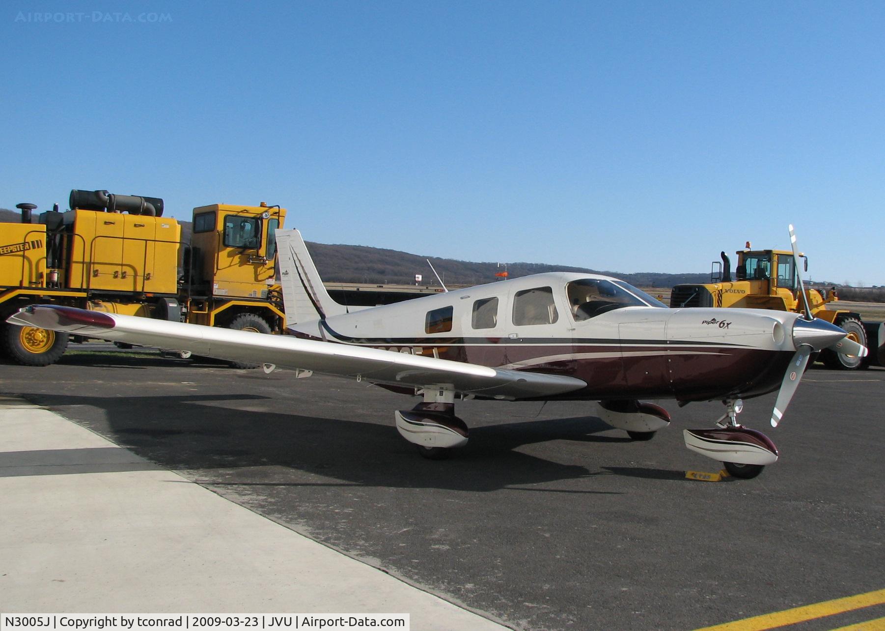 N3005J, 2007 Piper PA-32-301FT Saratoga C/N 3232069, at Queen City