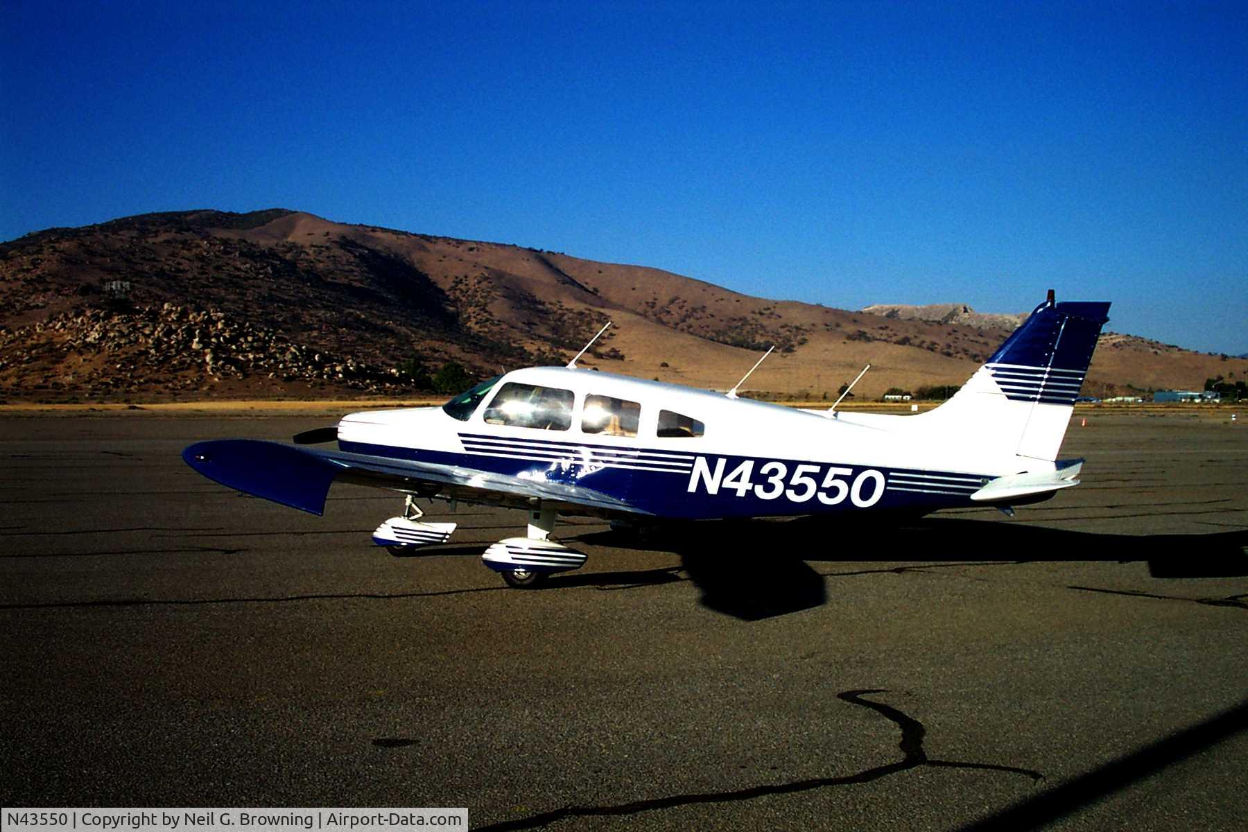 N43550, 1974 Piper PA-28-151 C/N 28-7415521, Aircraft at KTSP