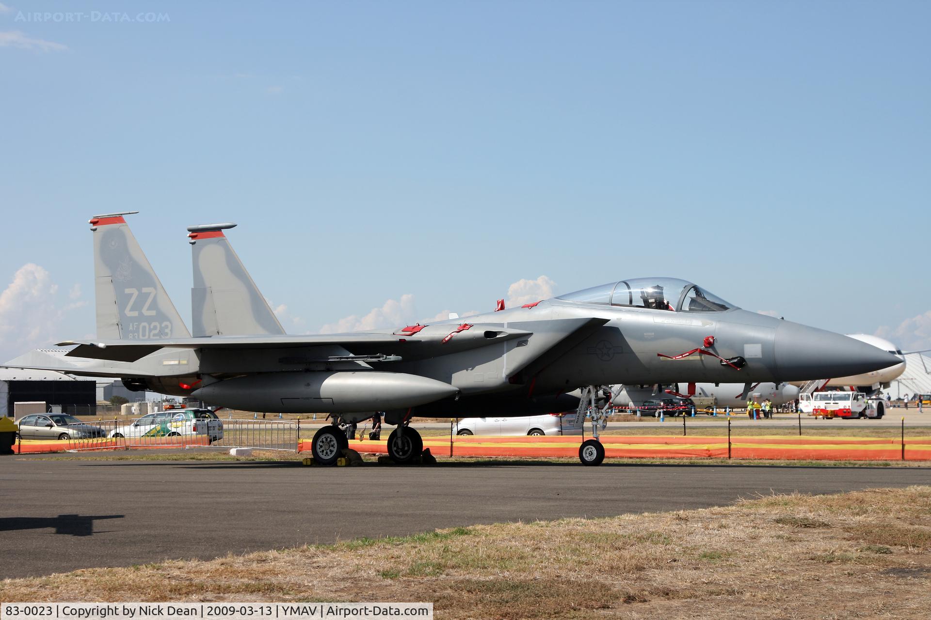 83-0023, McDonnell Douglas F-15C Eagle C/N 0871/C283, YMAV