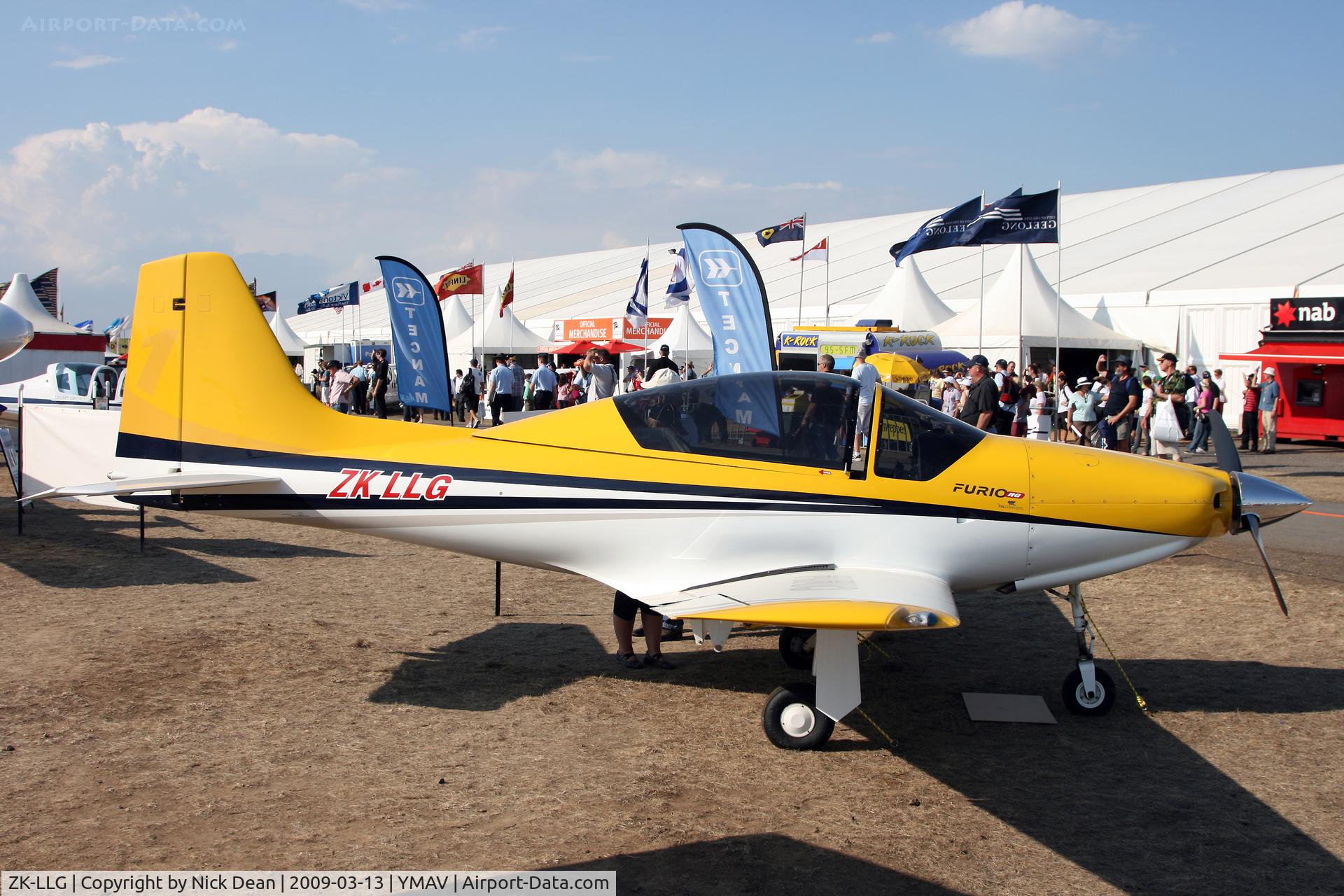 ZK-LLG, 2007 Falcomposite Furio LN 27 RG C/N 1, YMAV