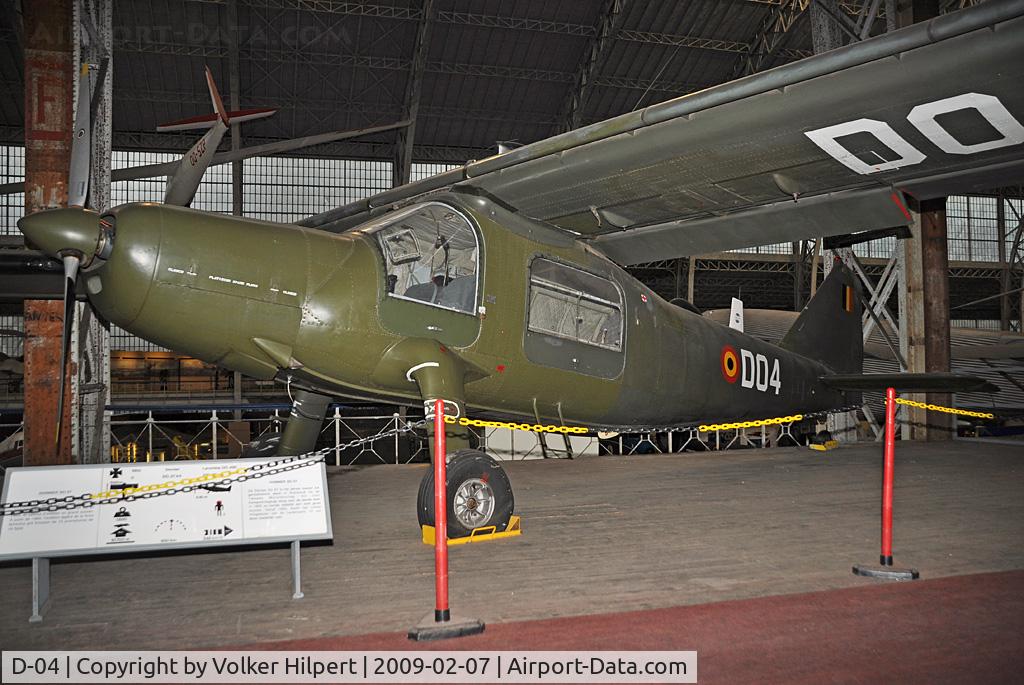 D-04, 1961 Dornier Do-27J-1 C/N 2101, at Museum Brussels