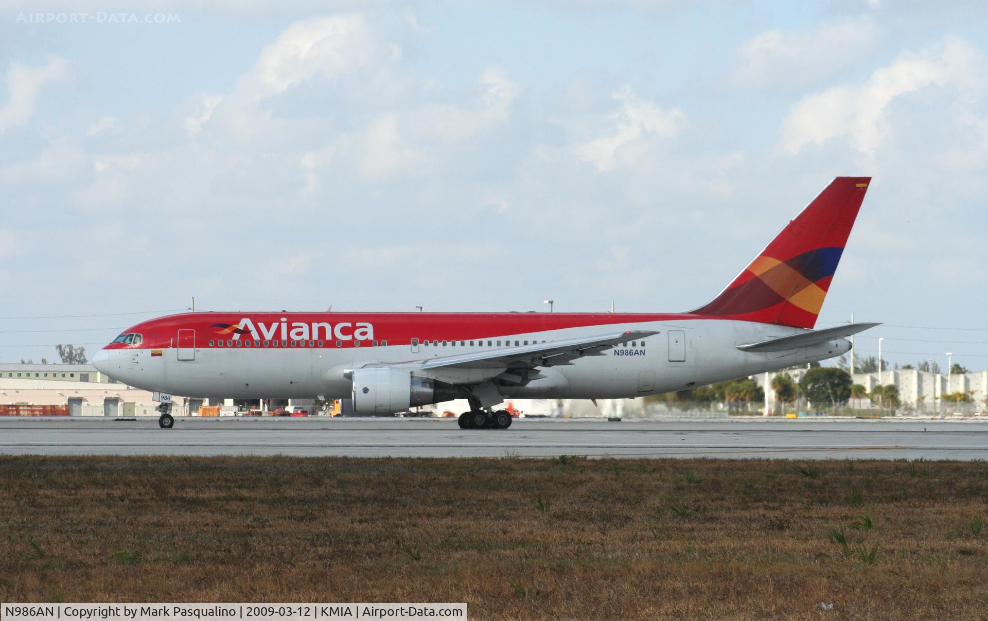 N986AN, 1990 Boeing 767-259 C/N 24835, Boeing 767-200