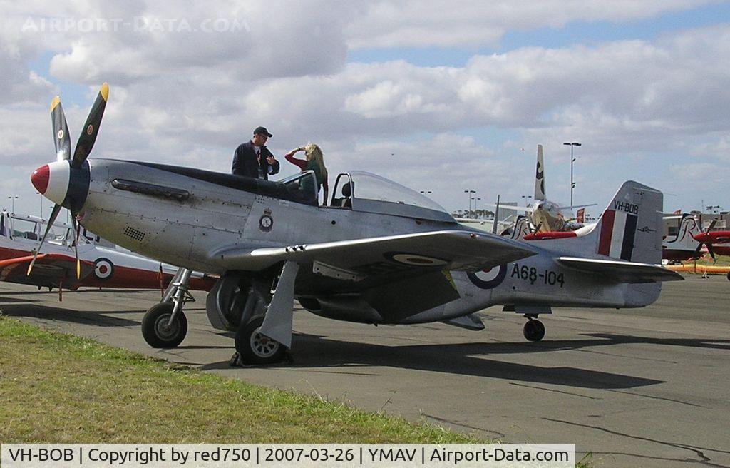 VH-BOB, 1947 Commonwealth CA-18 Mustang 21 C/N 1429, Mustang VH-BOB