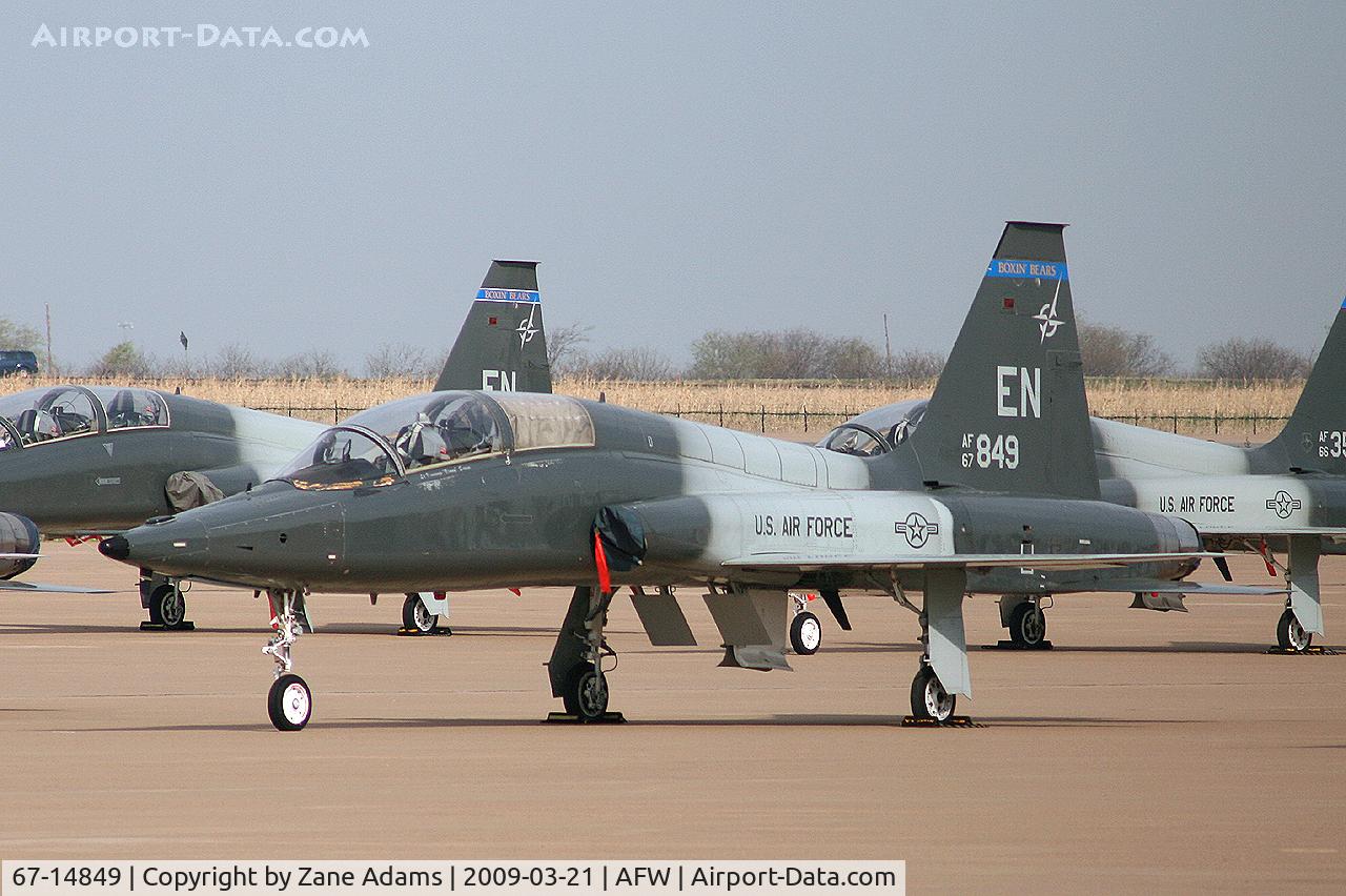 67-14849, 1967 Northrop T-38C Talon C/N T.6045, USAF T-38 at Alliance, Fort Worth