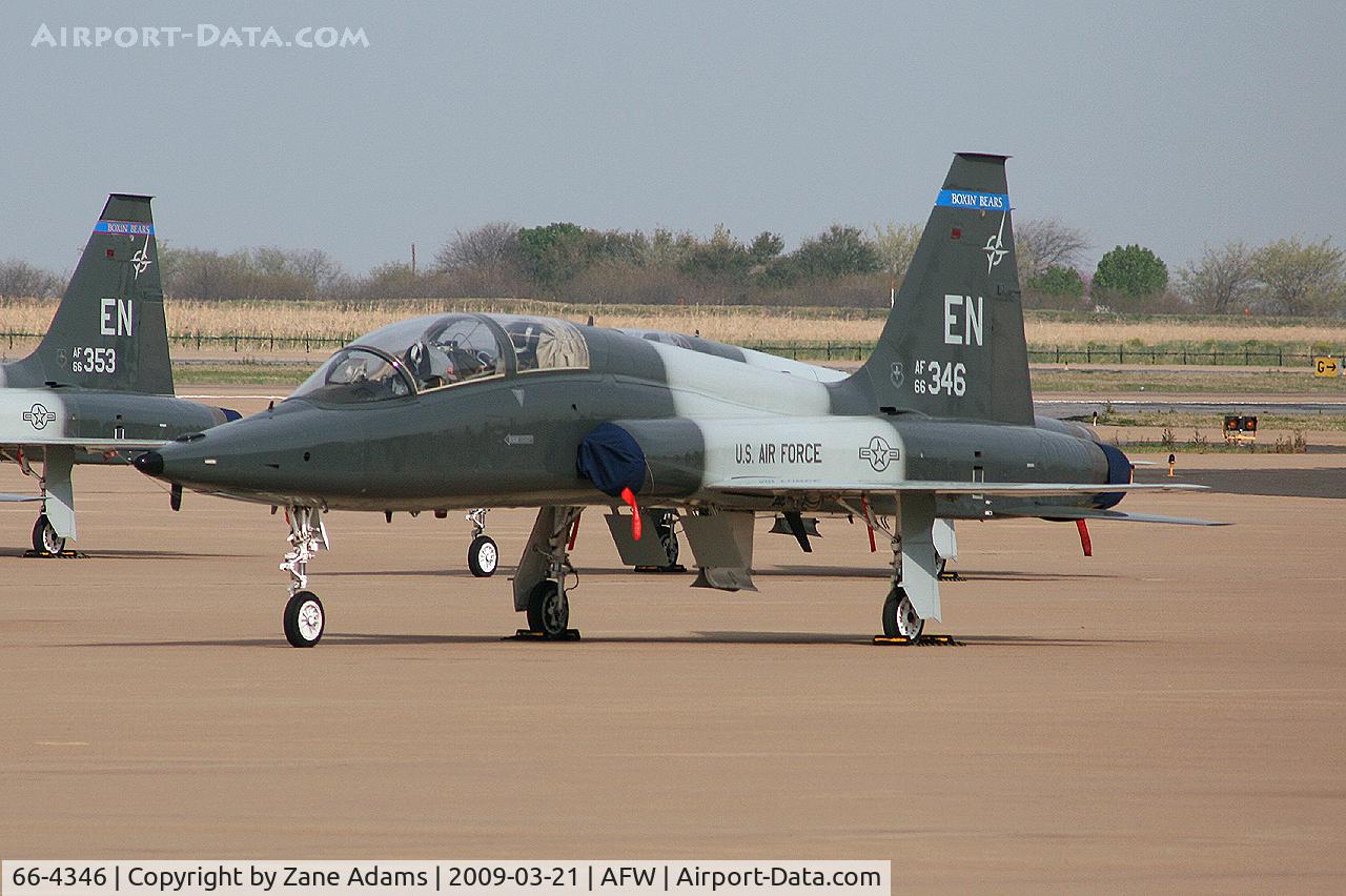 66-4346, 1966 Northrop T-38A-65-NO Talon C/N N.5923, USAF T-38 at Alliance, Fort Worth