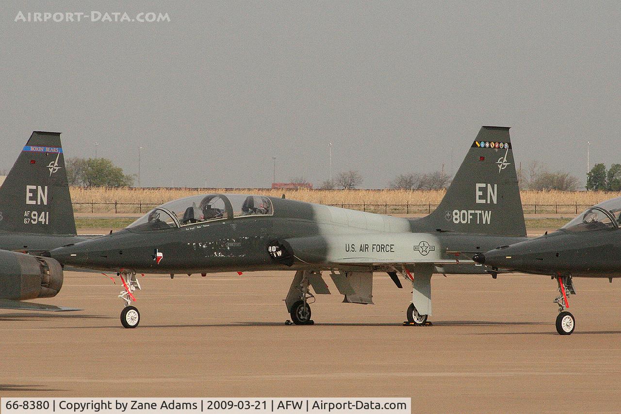 66-8380, 1966 Northrop T-38C Talon C/N N.5950, USAF T-38 at Alliance, Fort Worth
